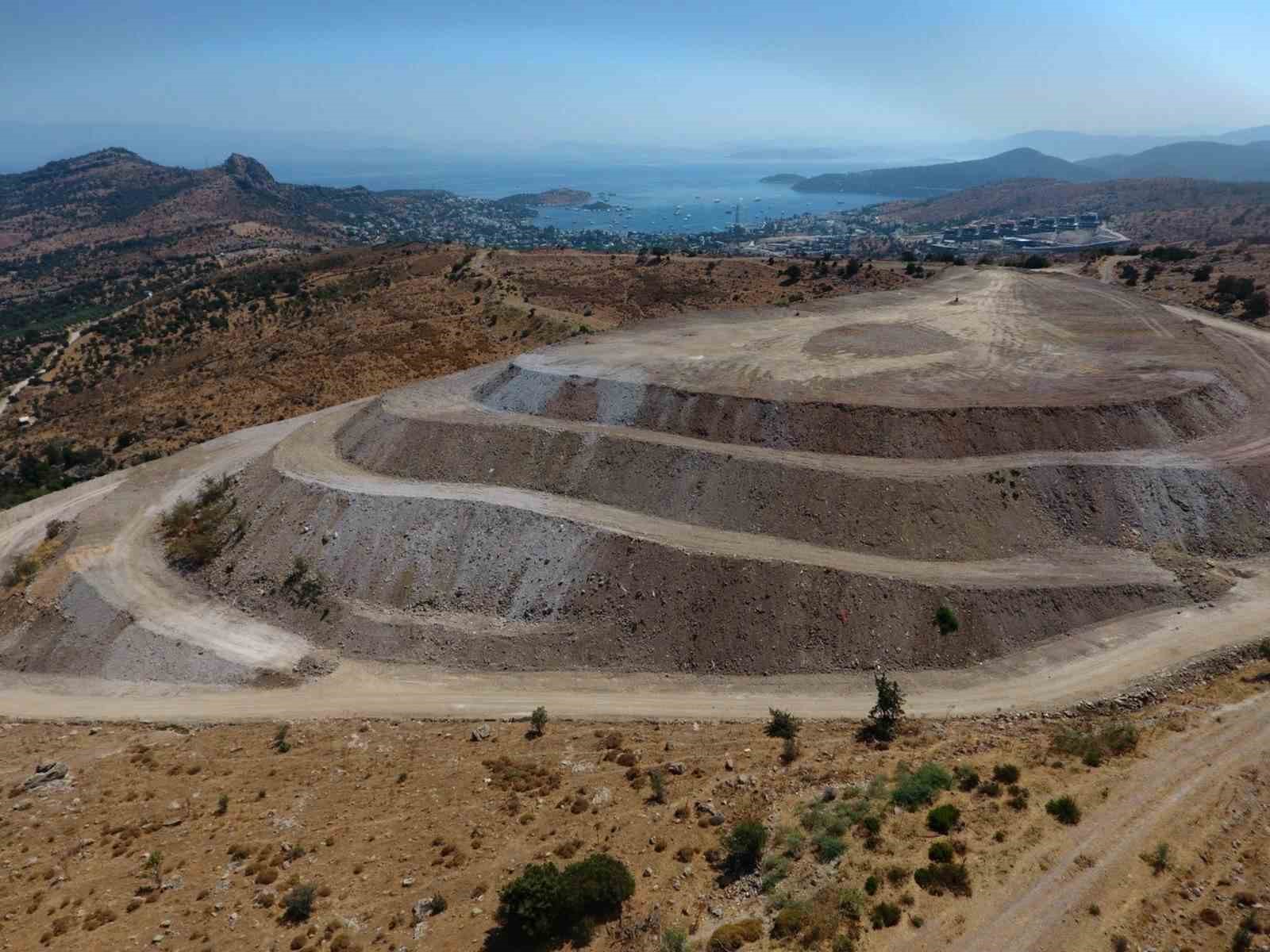Bodrum’da ömrünü tamamlayan hafriyat sahası kapatıldı