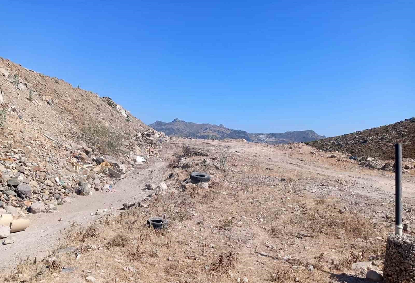 Bodrum’da ömrünü tamamlayan hafriyat sahası kapatıldı