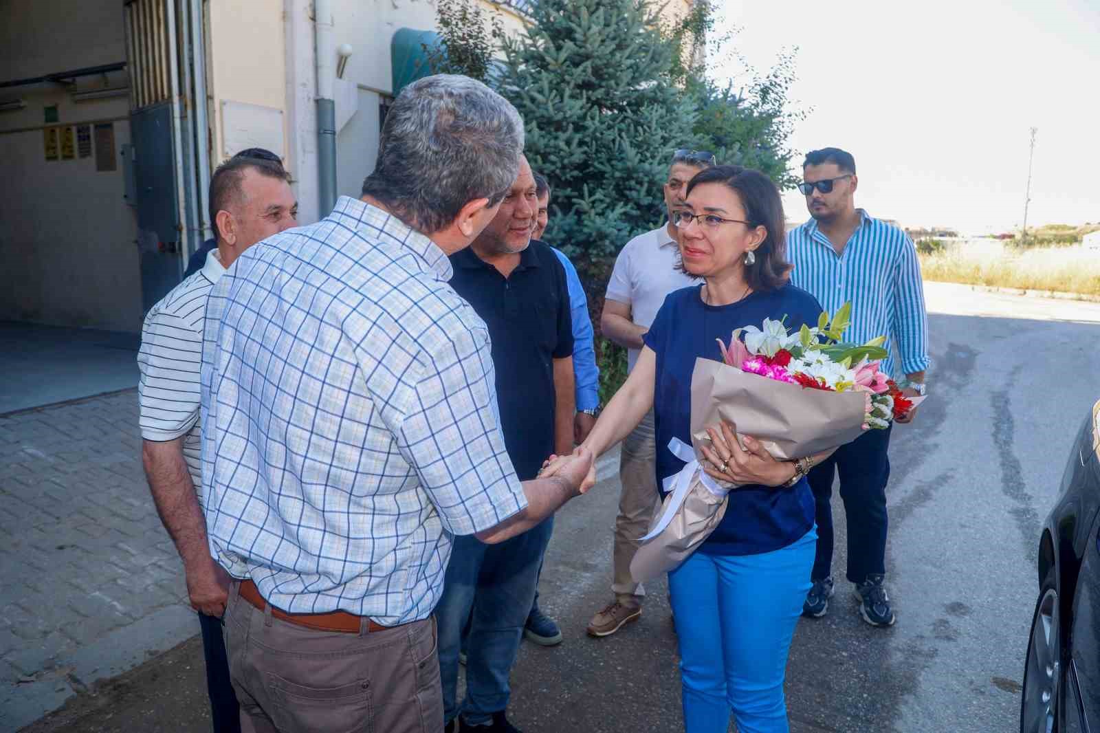 Başkan Vekili Özkan Dokumacılar Sitesi esnafını ziyaret etti