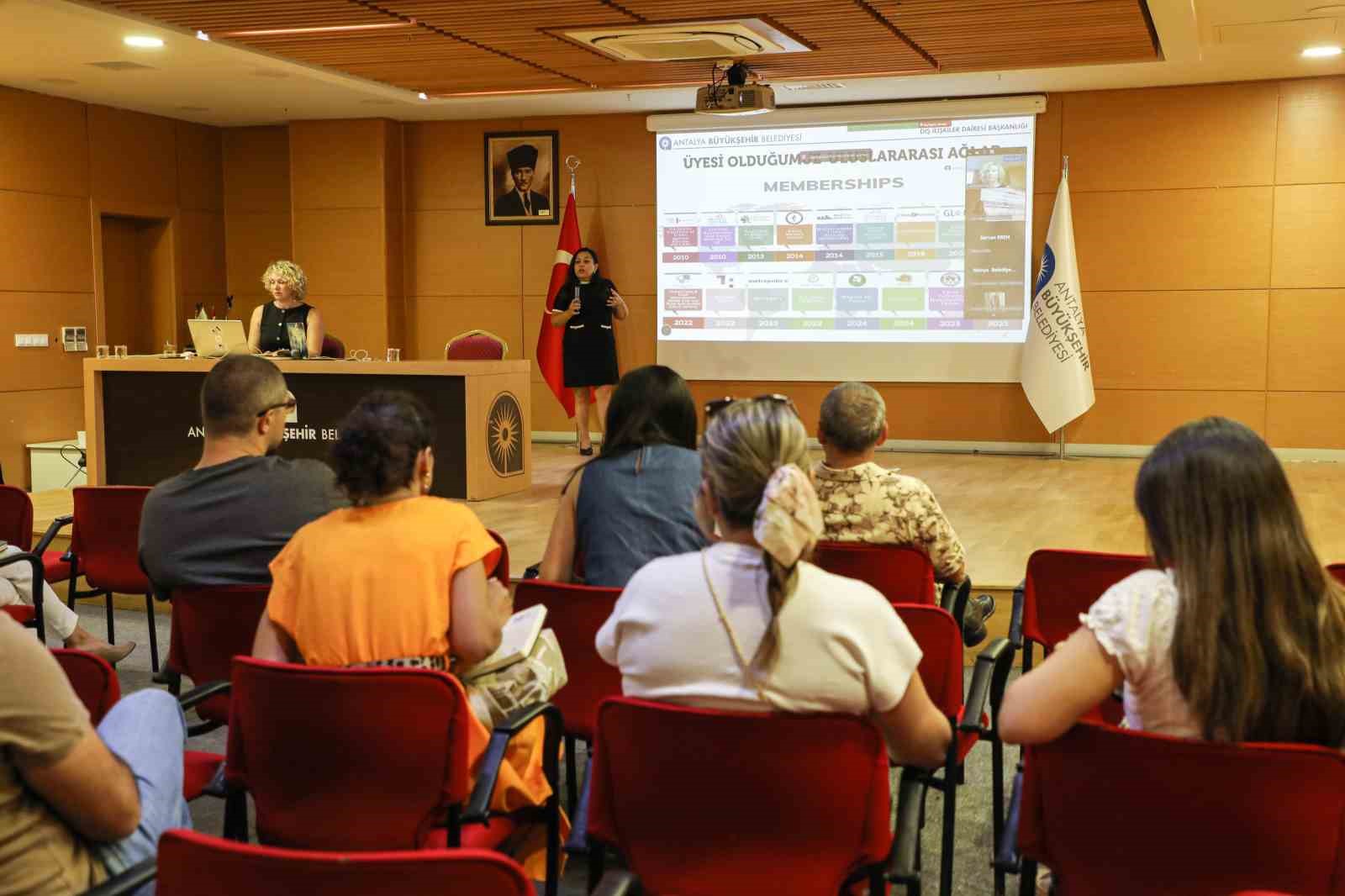 Antalya Büyükşehir Belediyesi’nin çevre vizyonu anlatıldı
