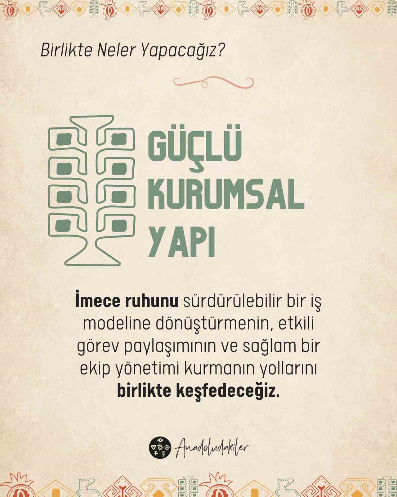Anadoludakiler kooperatifçilik kampı başvuruları başladı