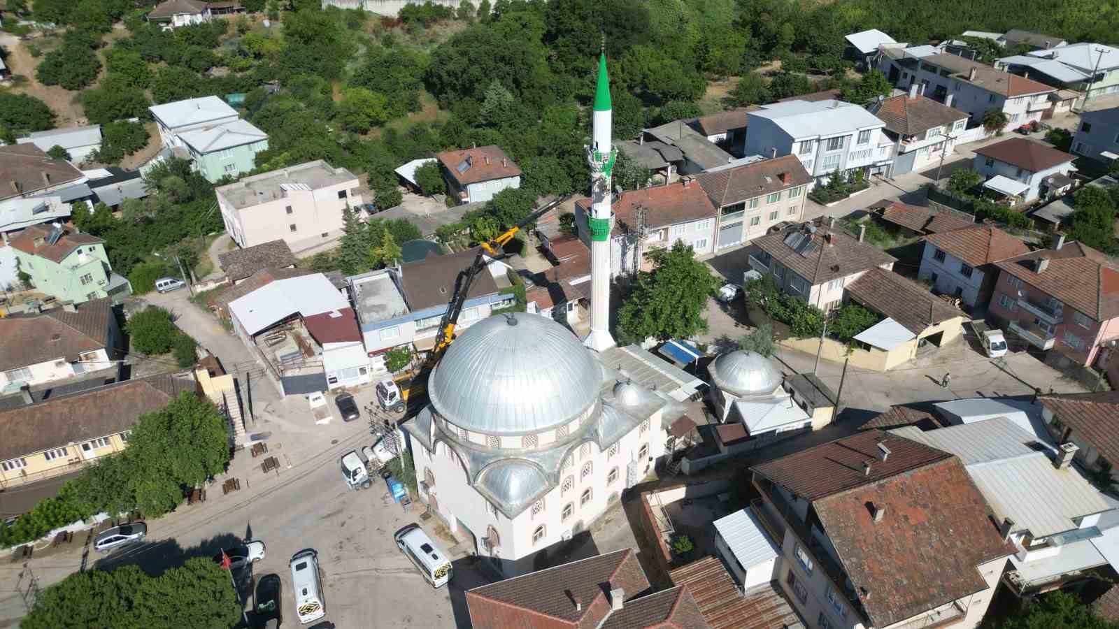 Büyükşehir eliyle camiler yenileniyor