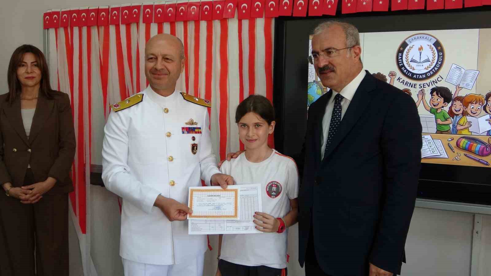 Çanakkale’de 80 bin 193 öğrenci karne aldı