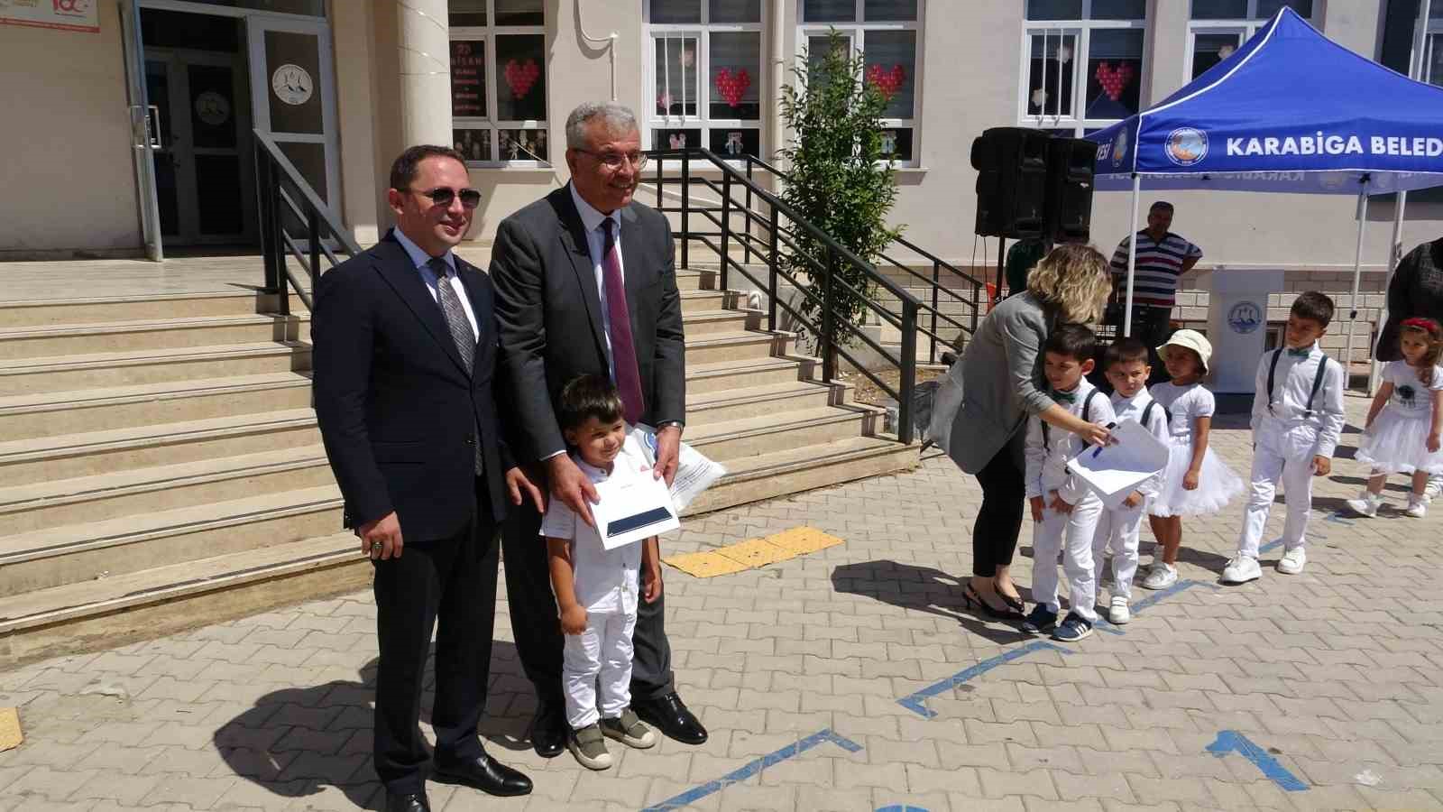 Başkan Elbi sözünü tuttu, Karabiga’da çocuklar çok mutlu oldu