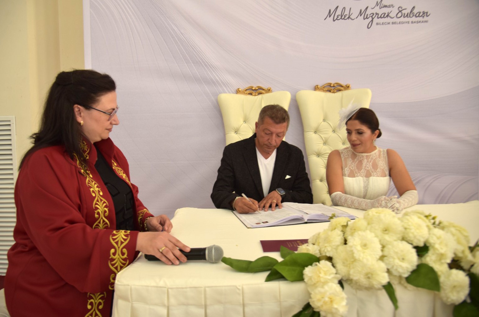 Bilecik’te 23 çift, nikah için özel tarihi tercih etti
