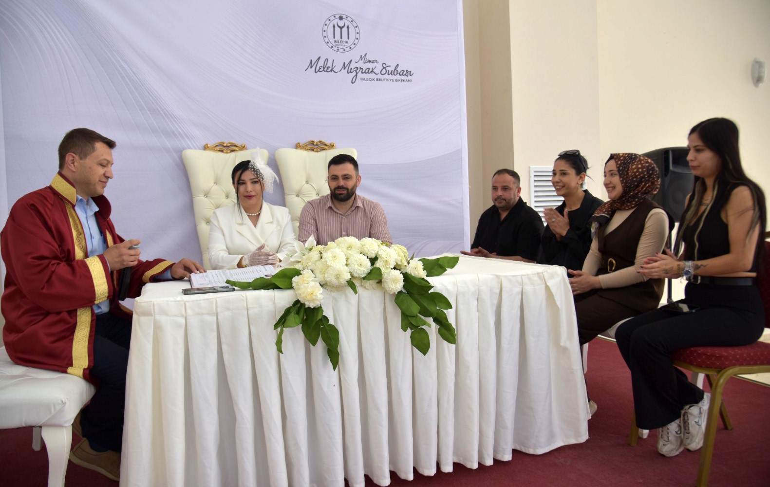 Bilecik’te 23 çift, nikah için özel tarihi tercih etti