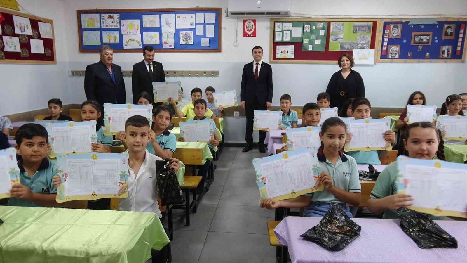 Kilis’te 45 bin 713 öğrenci karne aldı