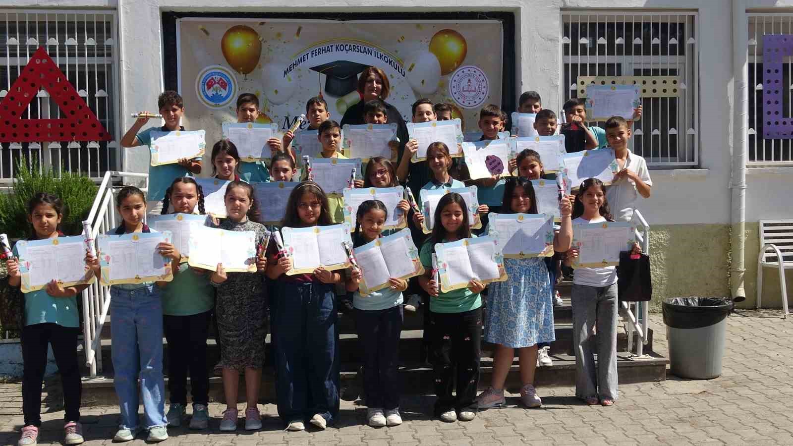 Kilis’te 45 bin 713 öğrenci karne aldı