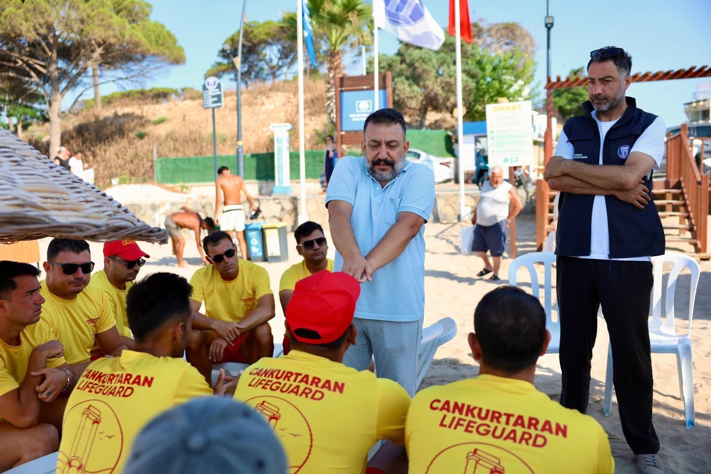 Didim’de cankurtaranlara ilk yardım eğitimi verildi