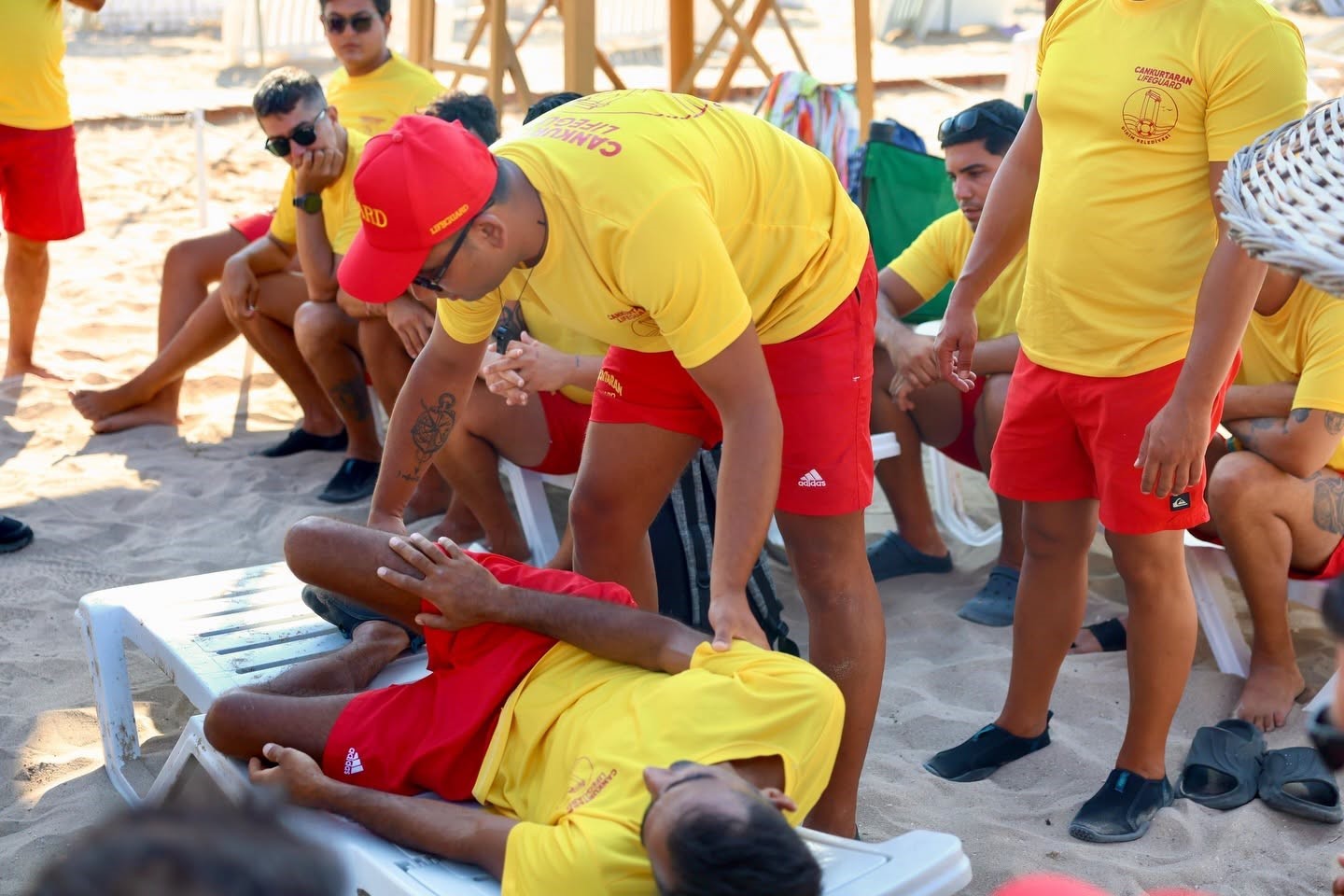 Didim’de cankurtaranlara ilk yardım eğitimi verildi