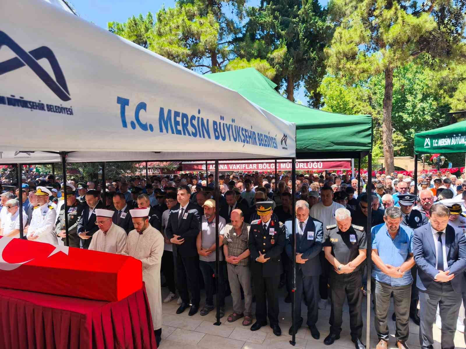 Mersinli şehit Kenan Şahin son yolculuğuna uğurlandı