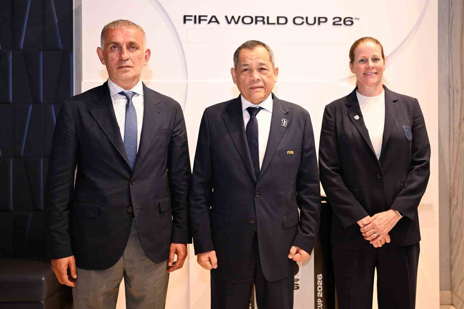 Türkiye ve ABD Futbol Federasyonu başkanları bir araya geldi