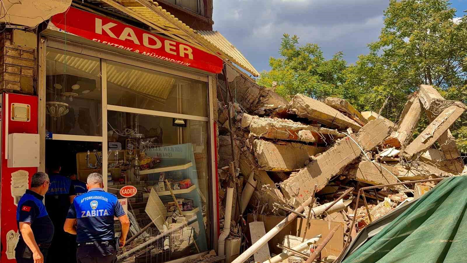 Afyonkarahisar’da faciadan dönüldü