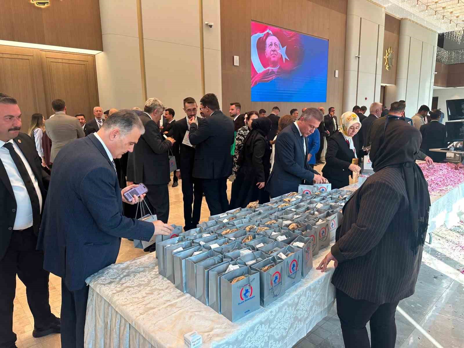 Düzce’nin meşhur ürünleri Ankara’ya taşındı