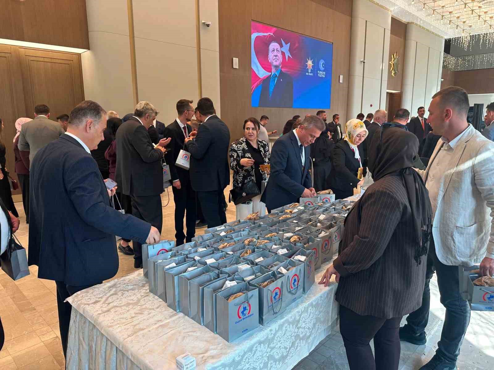 Düzce’nin meşhur ürünleri Ankara’ya taşındı