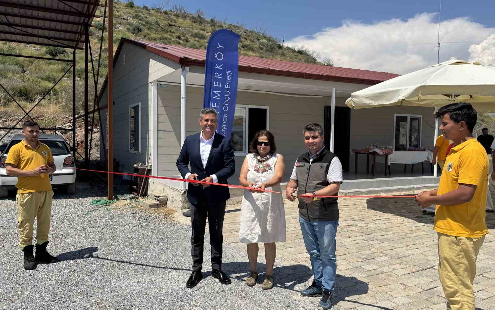 Çökertme’de Yangın İlk Müdahale Ekip Binası hizmete açıldı
