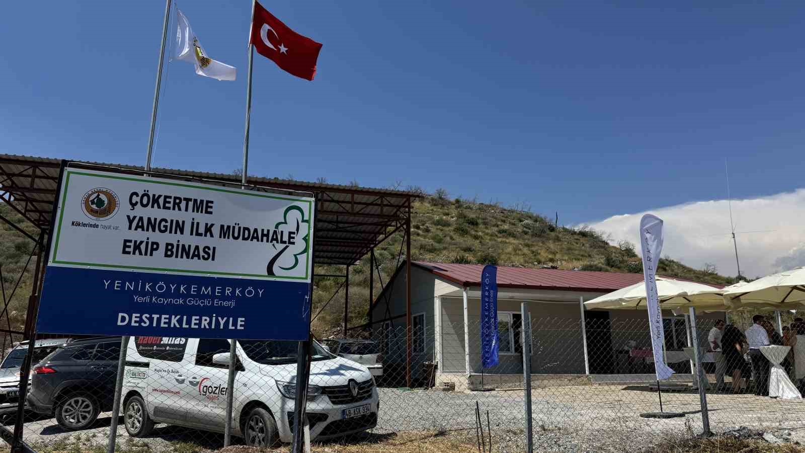 Çökertme’de Yangın İlk Müdahale Ekip Binası hizmete açıldı