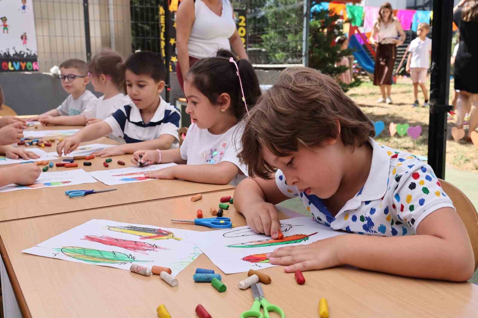 Nilüferli miniklerde karne heyecanı