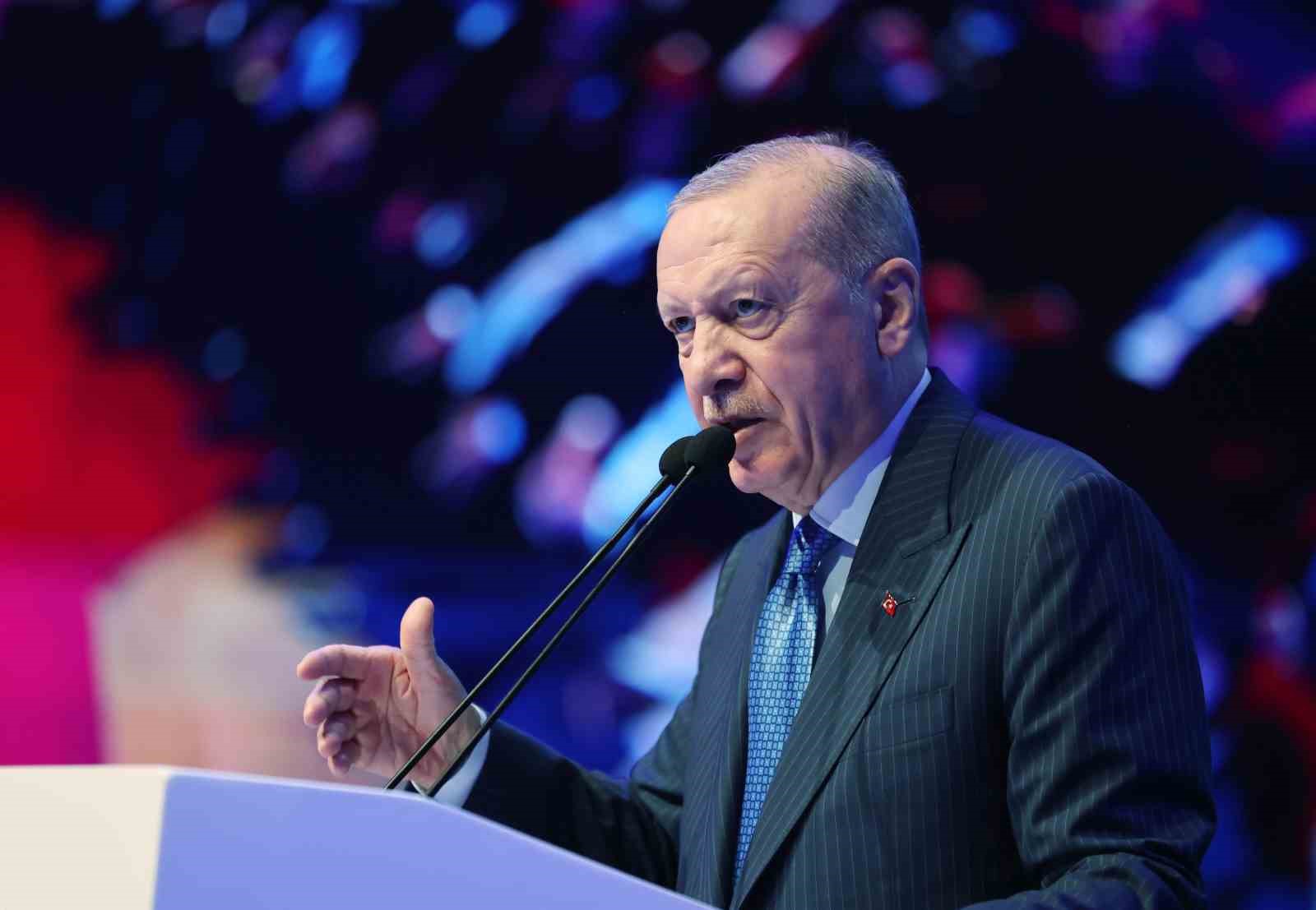 Cumhurbaşkanı Erdoğan: "1 yılda yaptığımız ihracatı artık 1 haftada yapıyoruz"