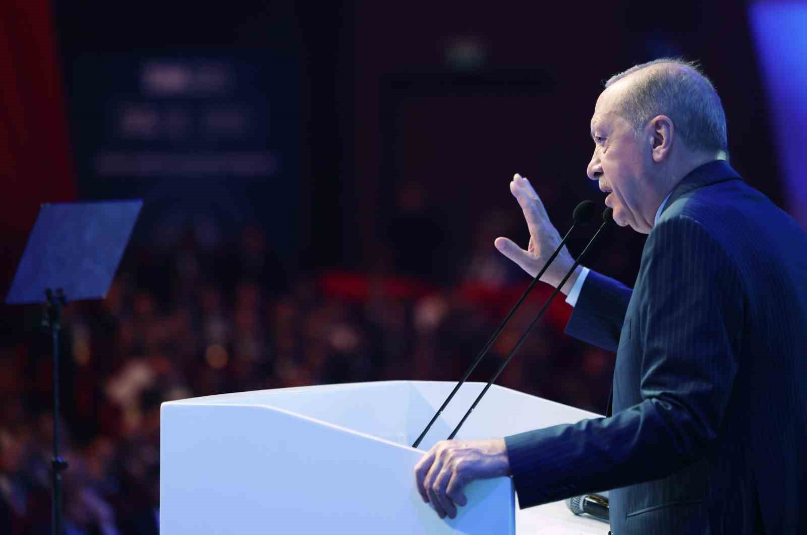 Cumhurbaşkanı Erdoğan: "1 yılda yaptığımız ihracatı artık 1 haftada yapıyoruz"