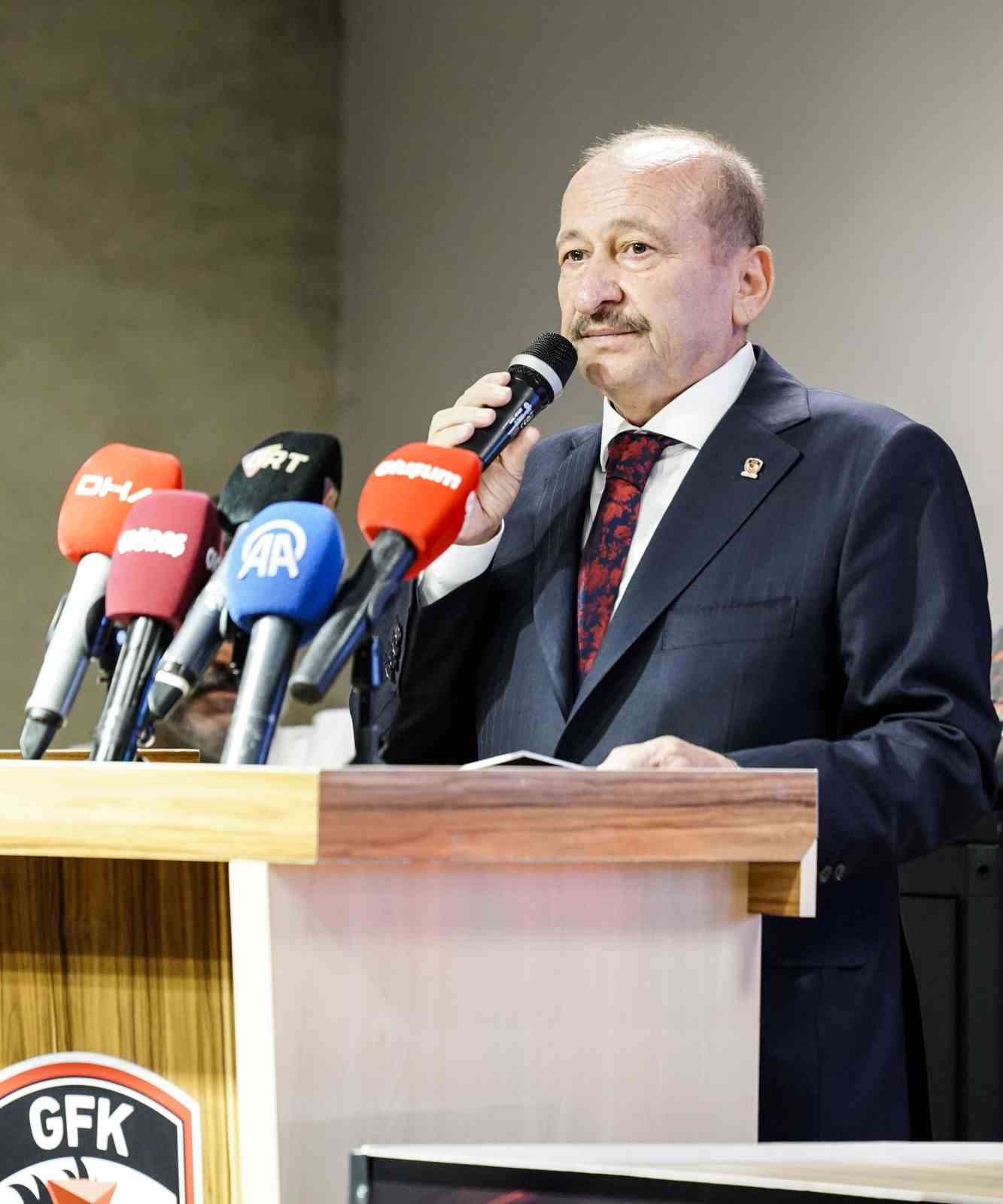 Gaziantep FK’da Başkan Memik Yılmaz güven tazeledi