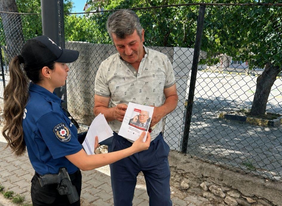 Selendi emniyeti vatandaşları tek tek uyardı