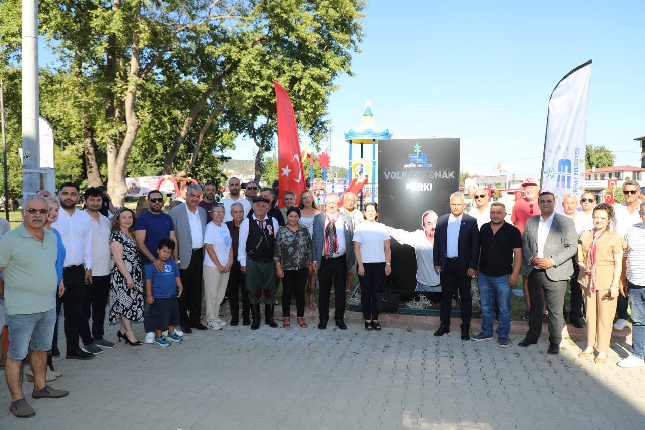 Volkan Konak’ın adı Edremit’te yaşatılıyor