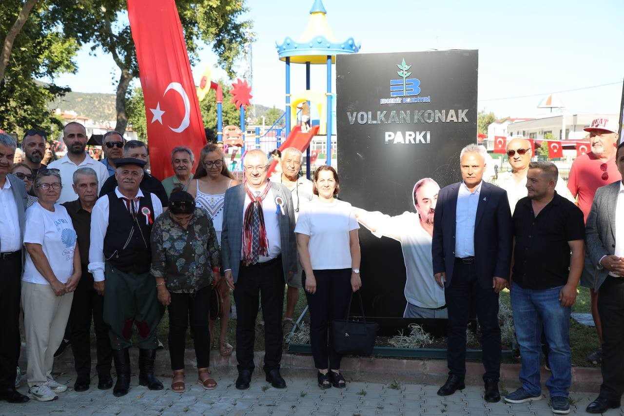 Volkan Konak’ın adı Edremit’te yaşatılıyor