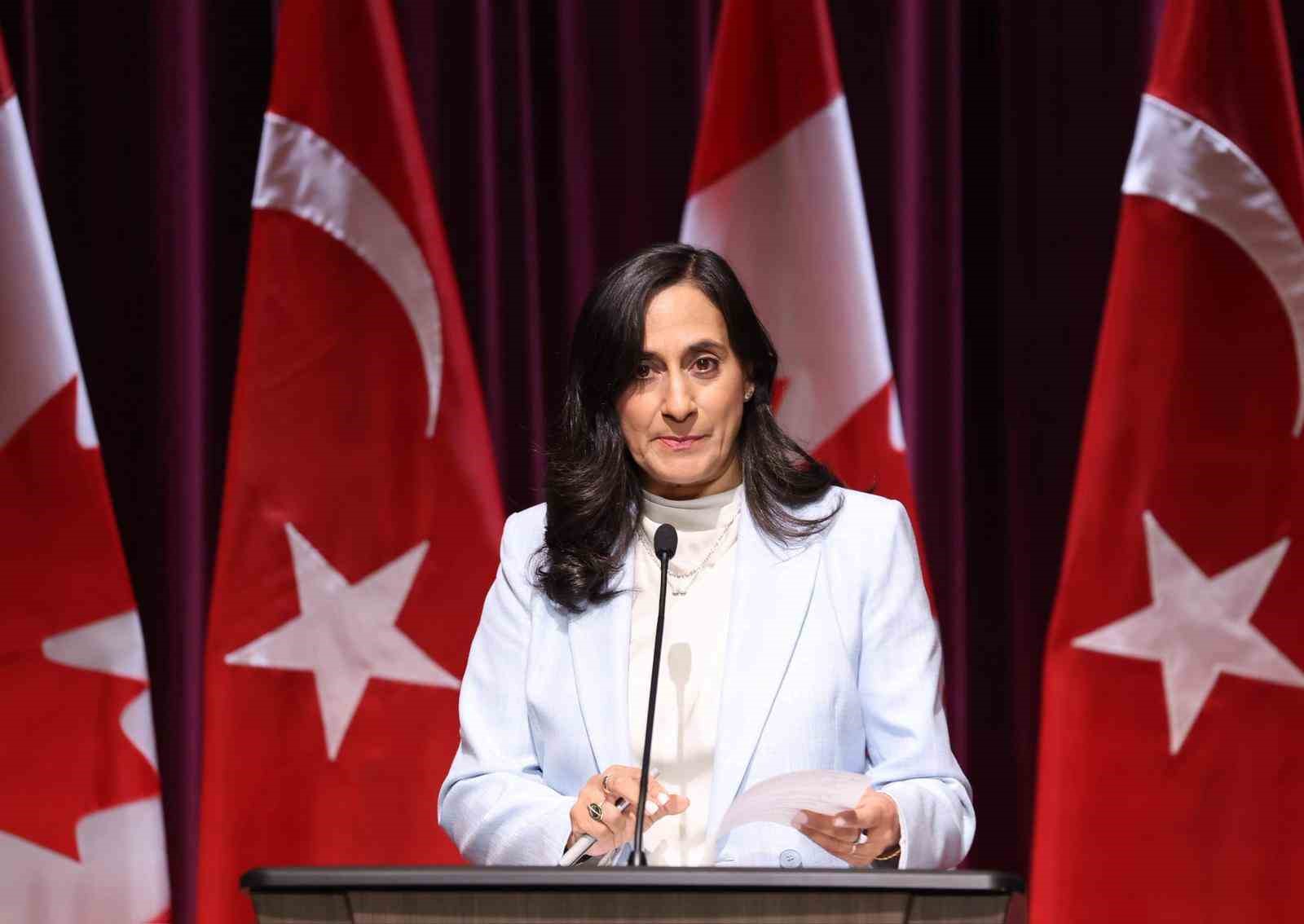Kanada Dışişleri Bakanı Anand: "Kanada ile Türkiye arasındaki dostluk doğru yönde gelişmeye devam ediyor"