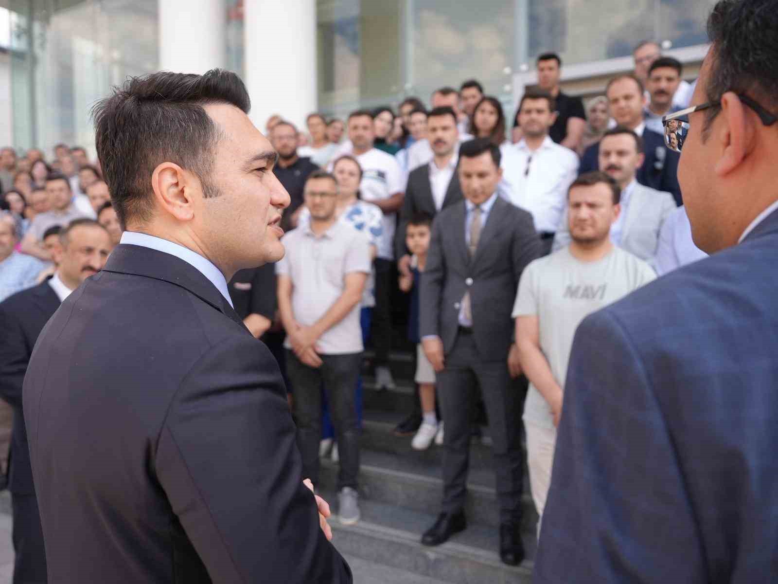 Başsavcı Yasin Emre Mersin’e uğurlandı