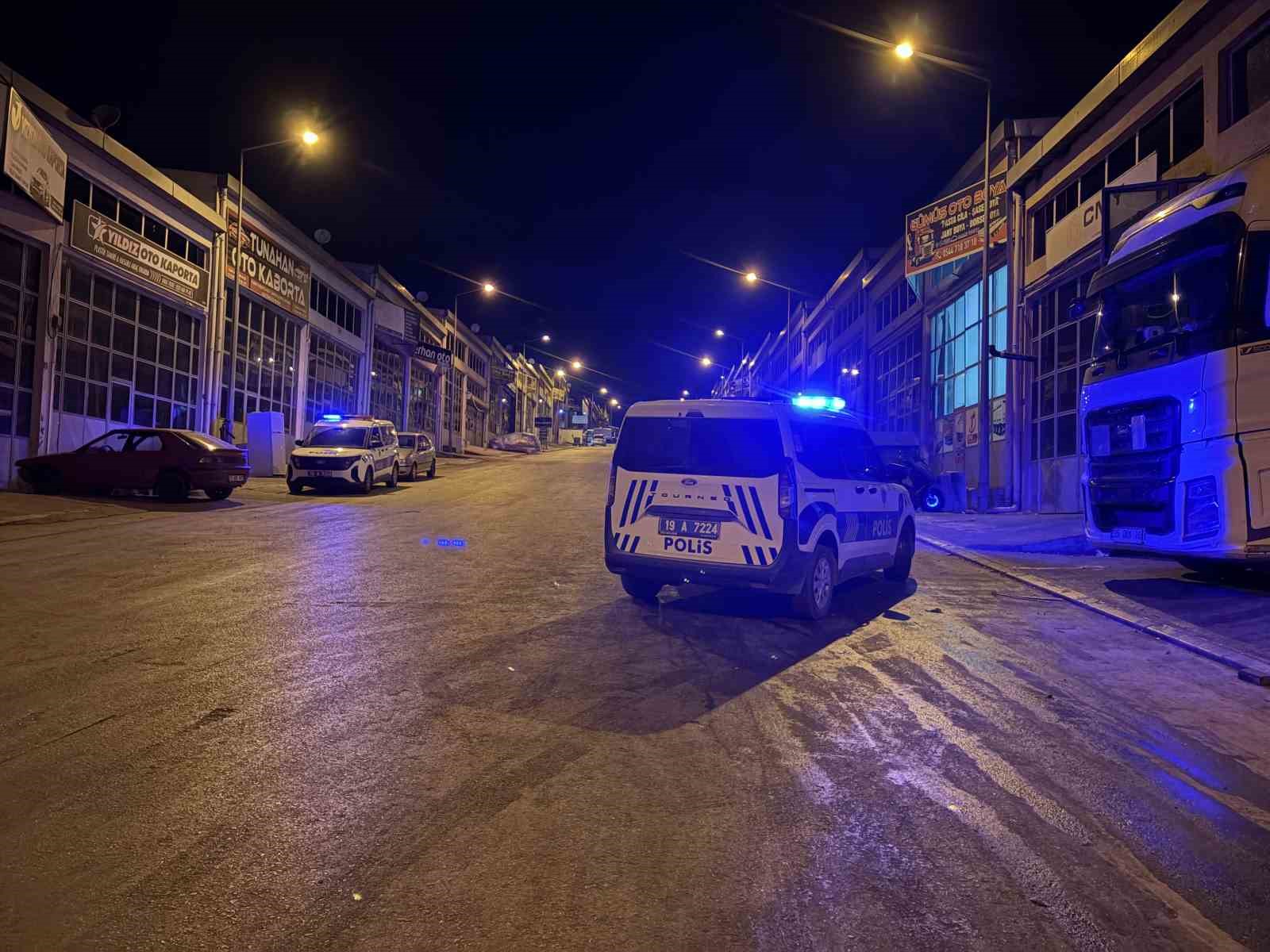 Çorum’da iş yerinde bıçaklı kavga: 2 yaralı