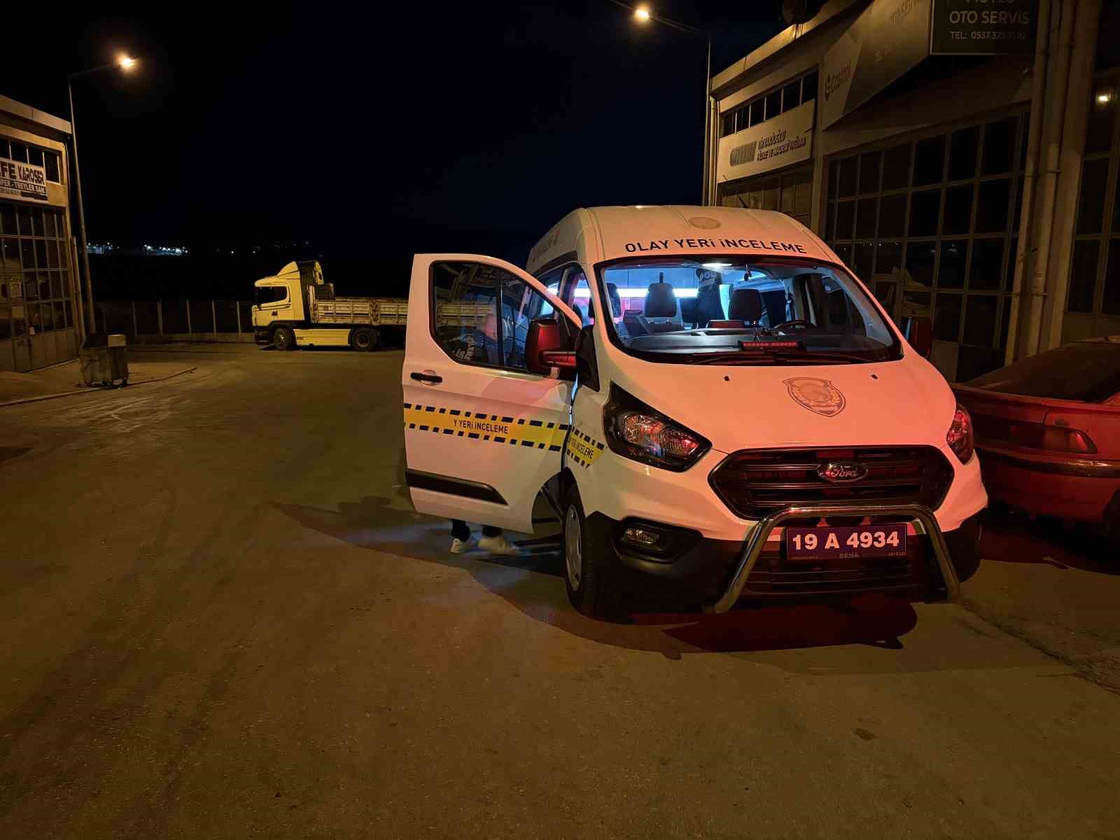 Çorum’da iş yerinde bıçaklı kavga: 2 yaralı