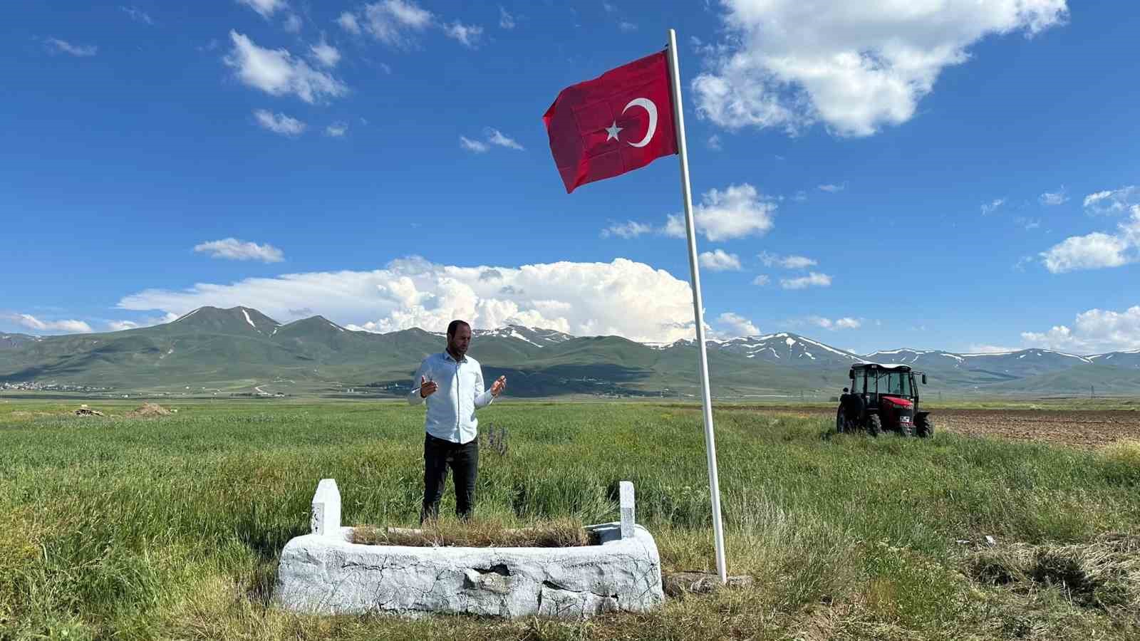 149 yıldır Erzurum Ovası’nda nöbet tutan şehide vefa