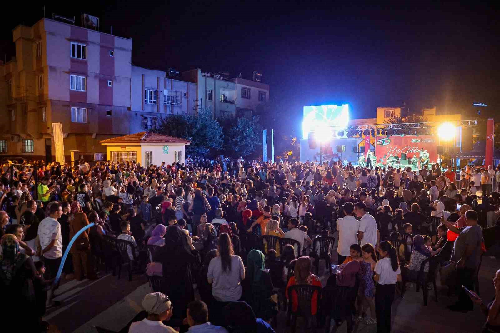 Gaziantep Büyükşehir’in "Mahallemde Konser Var" etkinliği yaz coşkusuyla yeniden başlıyor