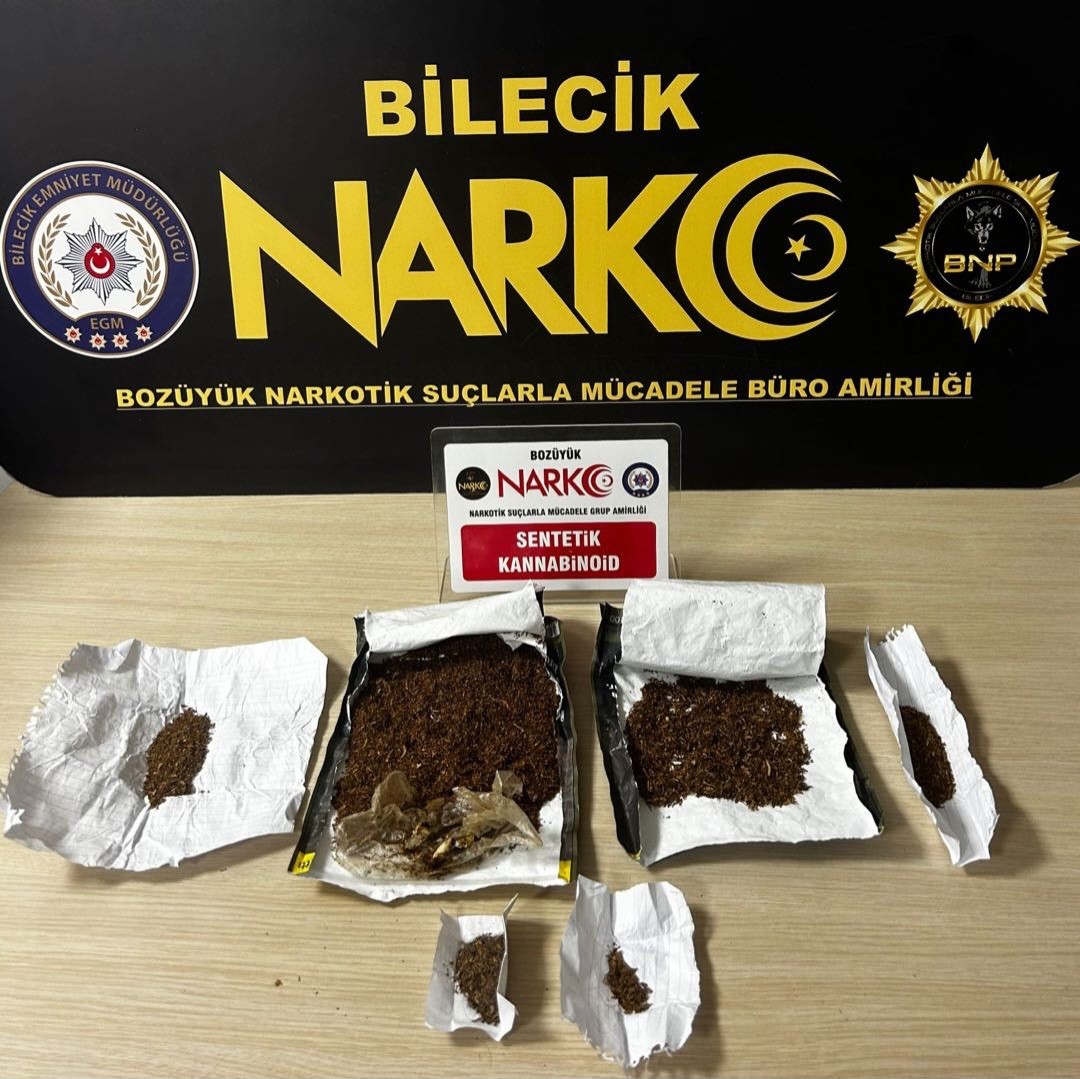 Bilecik’te uyuşturucu operasyonu: 2 gözaltı