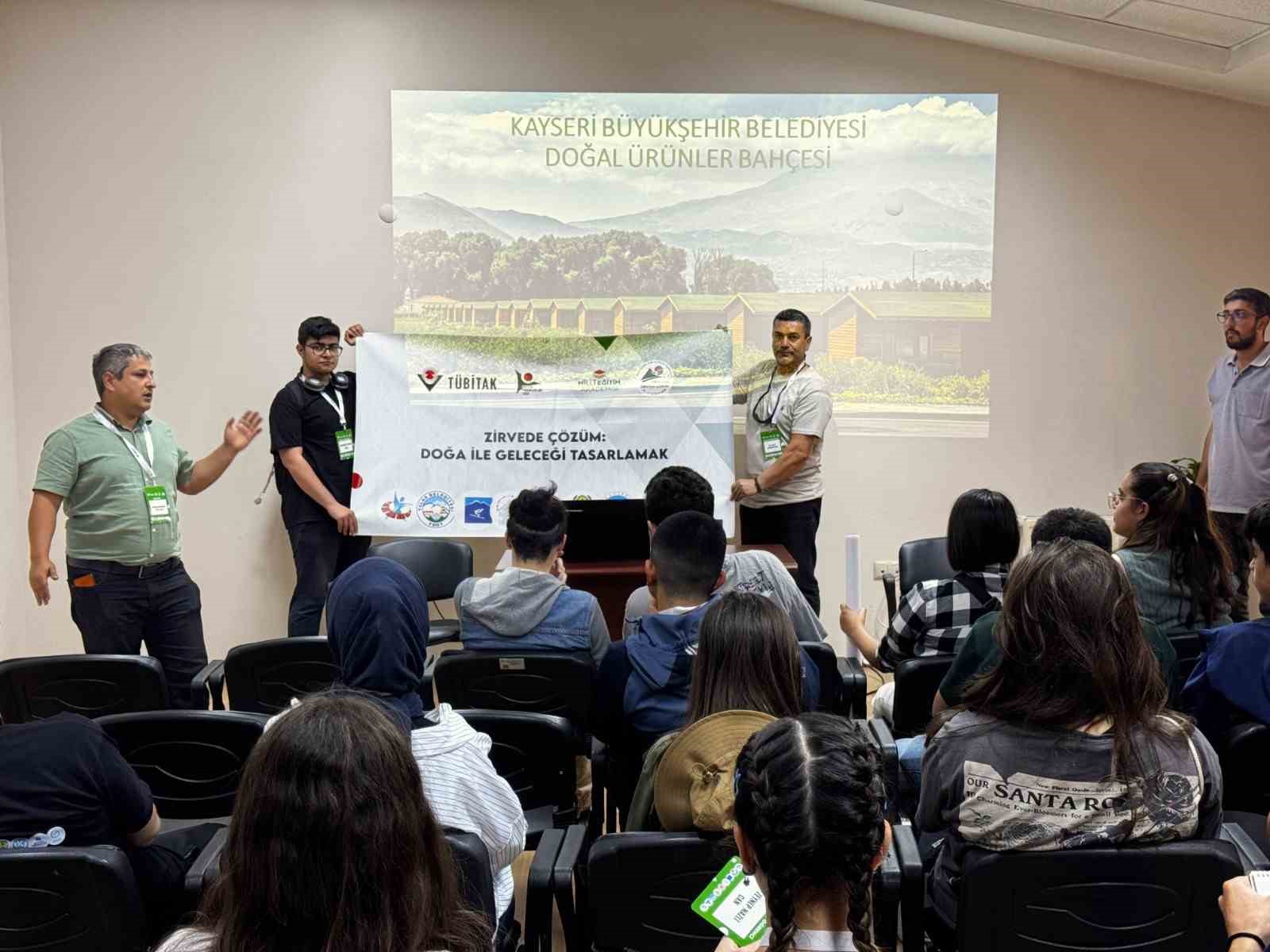 Büyükşehirin Doğal Ürünler Bahçesi’ne anlamlı ziyaret: TÜBİTAK 4004 projesiyle geleceğin çevrecileri yetişiyor