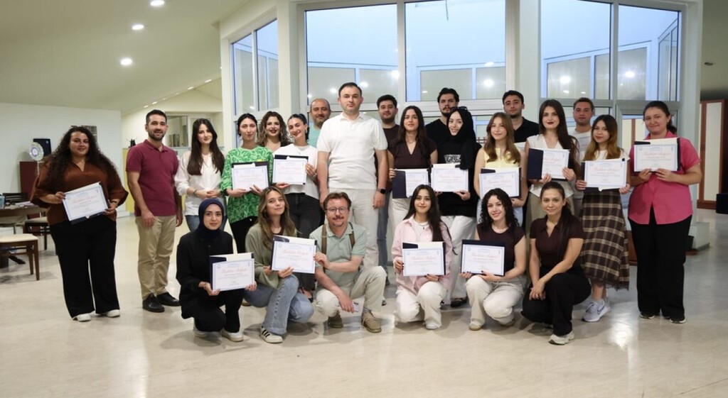DPÜ’de Türkiye İş Kurumu öğrencilerine teşekkür belgesi takdim edildi
