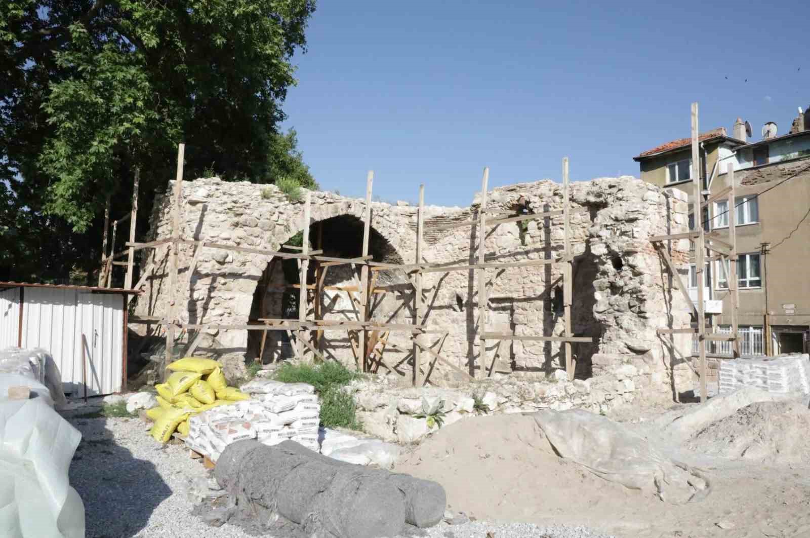 Kütahya Yakup Çelebi İmaret Külliyesi’nde restorasyon çalışmaları
