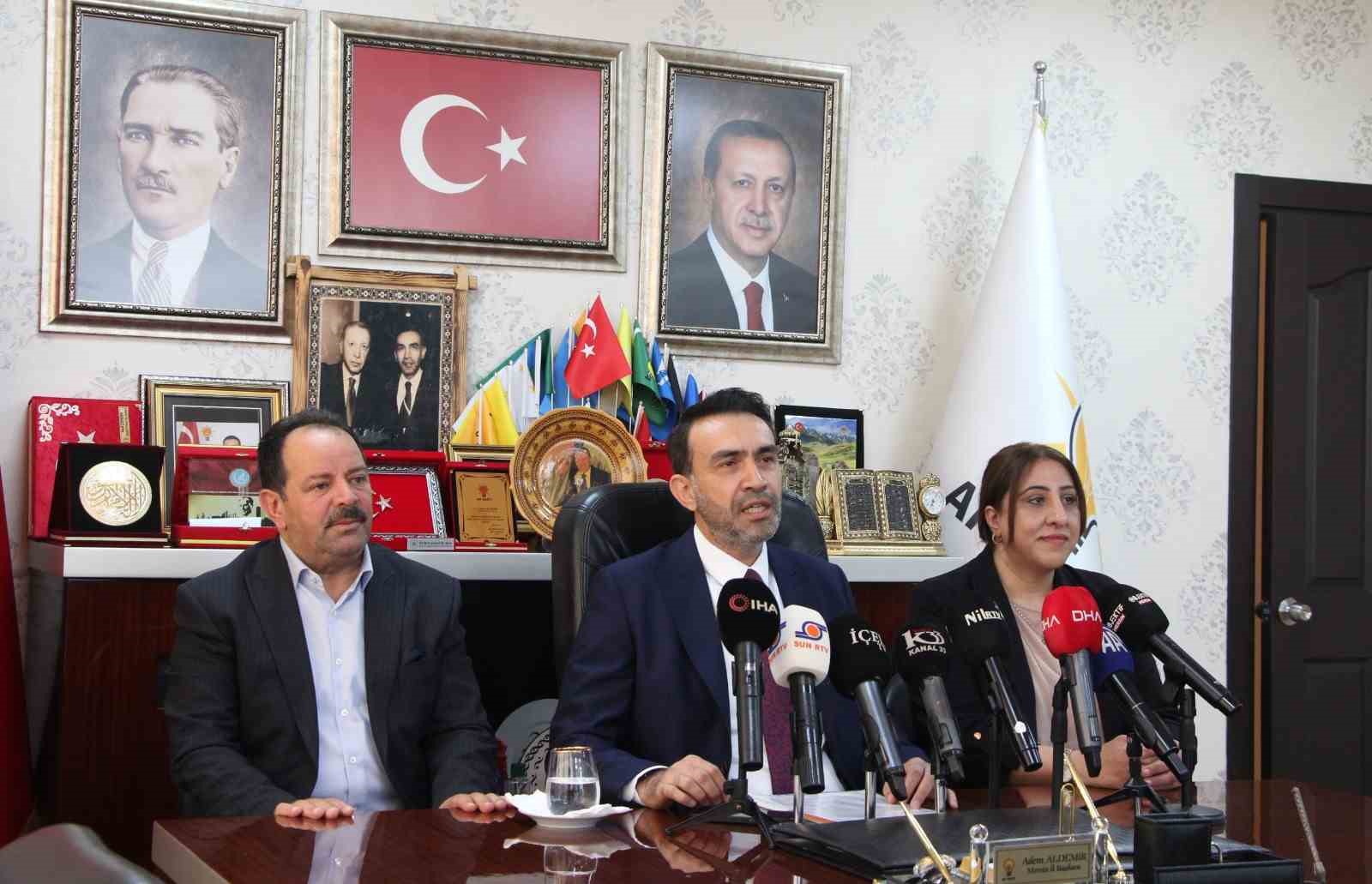 AK Parti Mersin Teşkilatı 560 ekiple sahaya indi