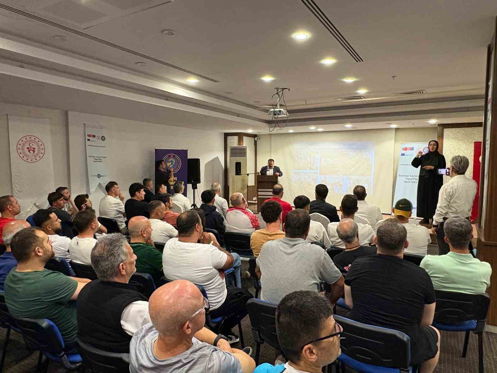 İşitme engelli spora erasmus desteği