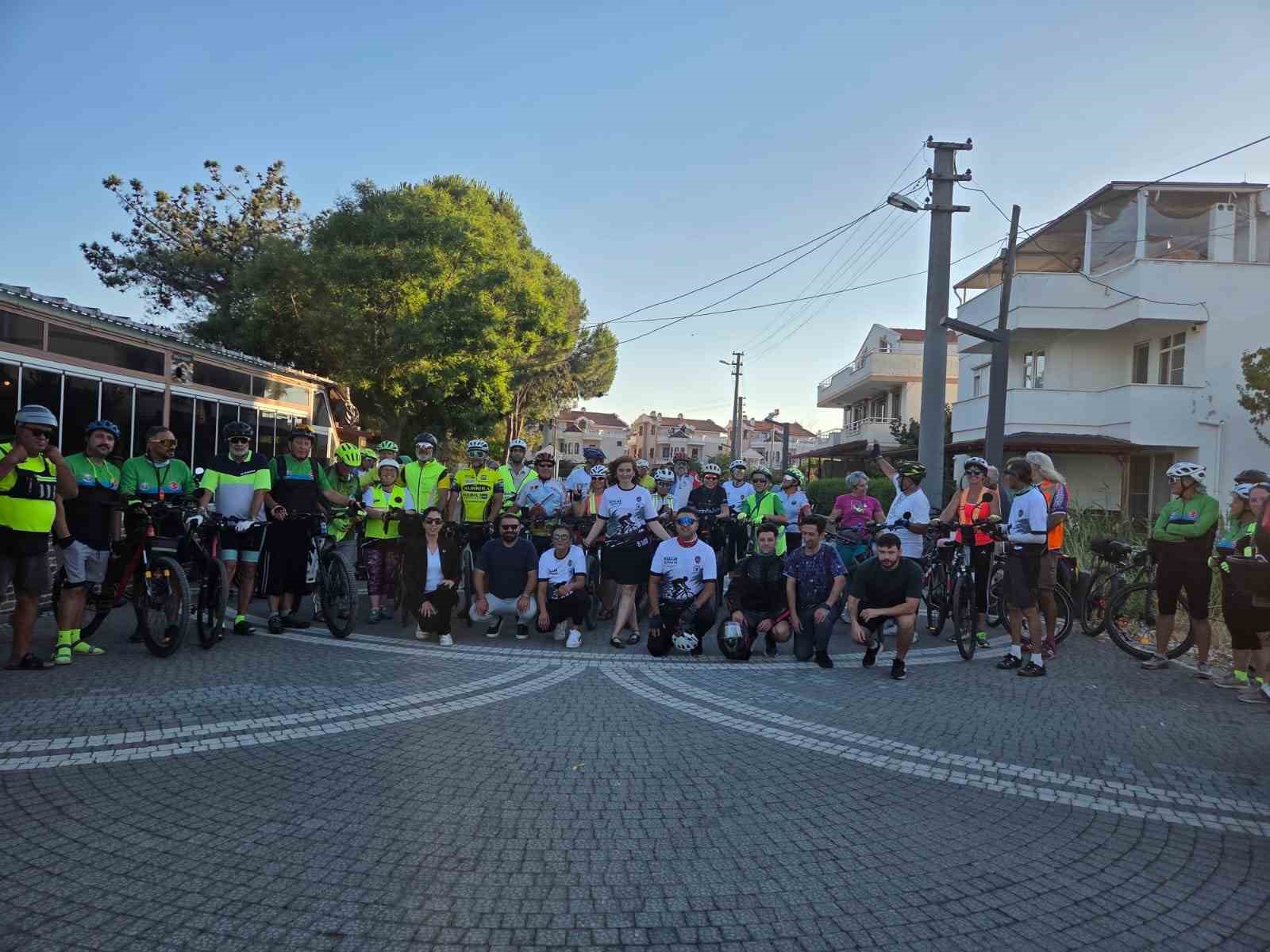 Edremit’te pedallar özel güvenlik görevlileri için döndü