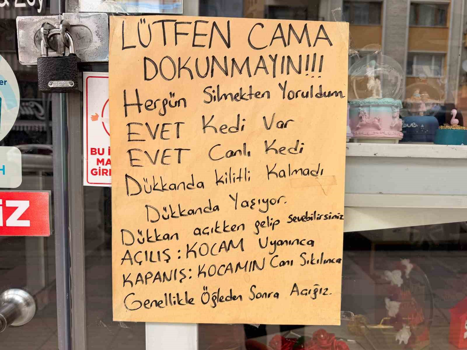 Cam silmekten yorulan kadından hem güldüren hem düşündüren bilgilendirme