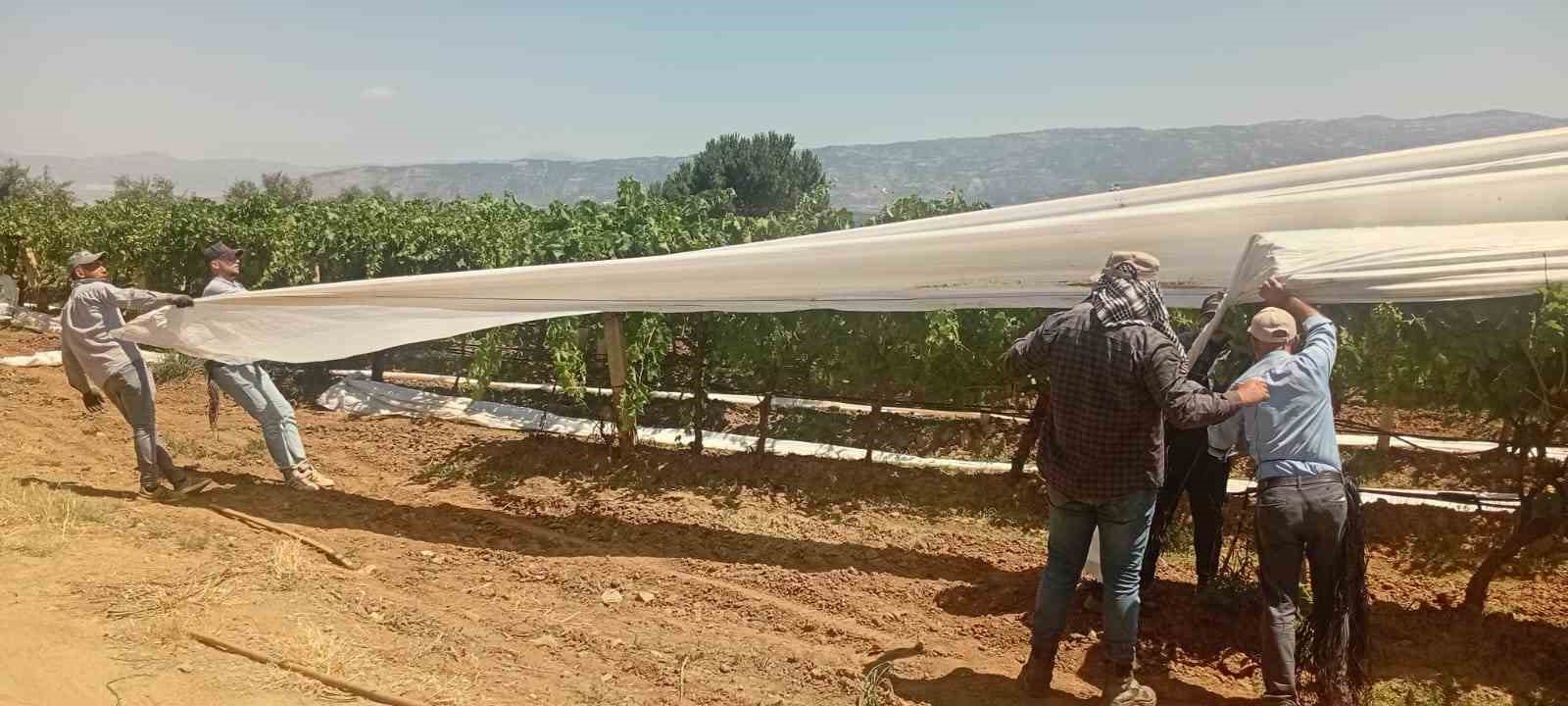 Sarıgöl Ovası beyaza bürünmeye başladı