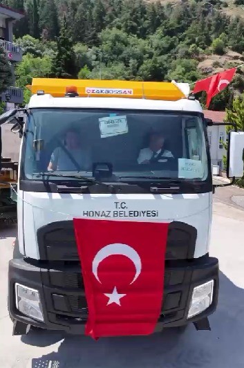 Honaz Belediyesi araç filosunu güçlendirdi