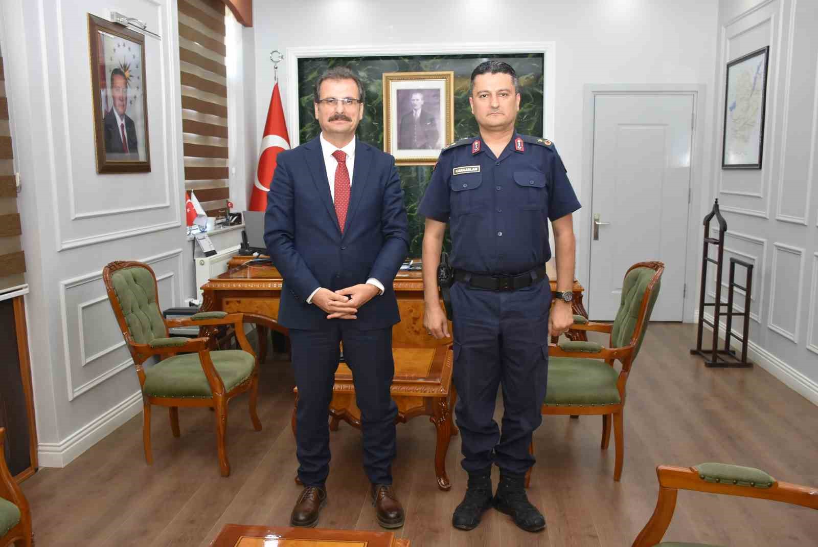 Binbaşı Karaaslan Salihli’ye veda etti!