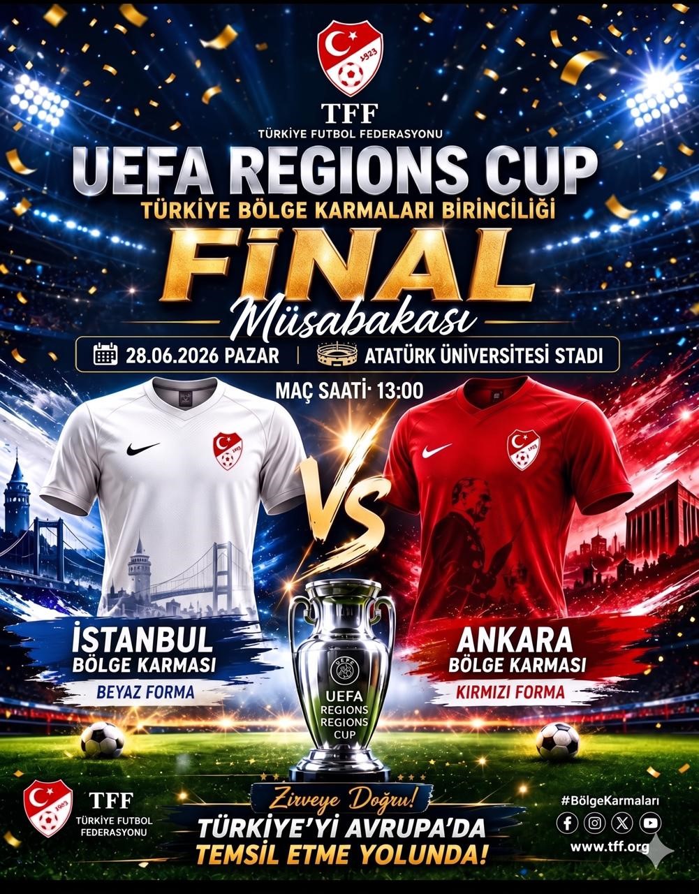 UEFA Regions’ Cup’ta final heyecanı