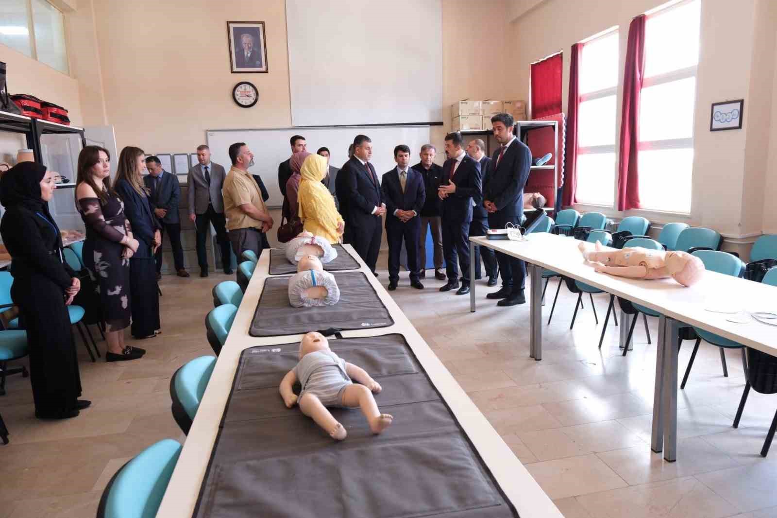 Gediz’de ’İlkyardım Eğitim Merkezi’ hizmete girdi
