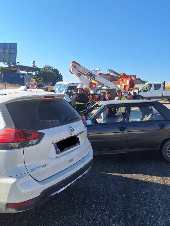 Altınözü’nde trafik kazası:2 yaralı