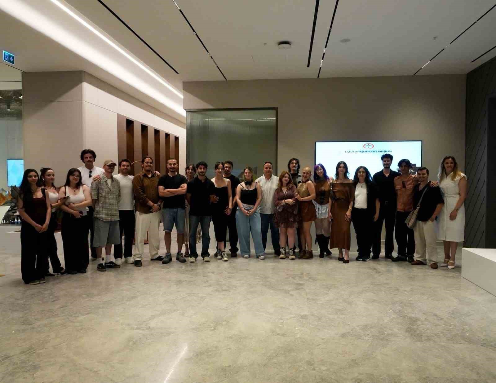 GSF öğrencilerinden Çelik ve Yaşam Heykel Yarışması’nda büyük başarı