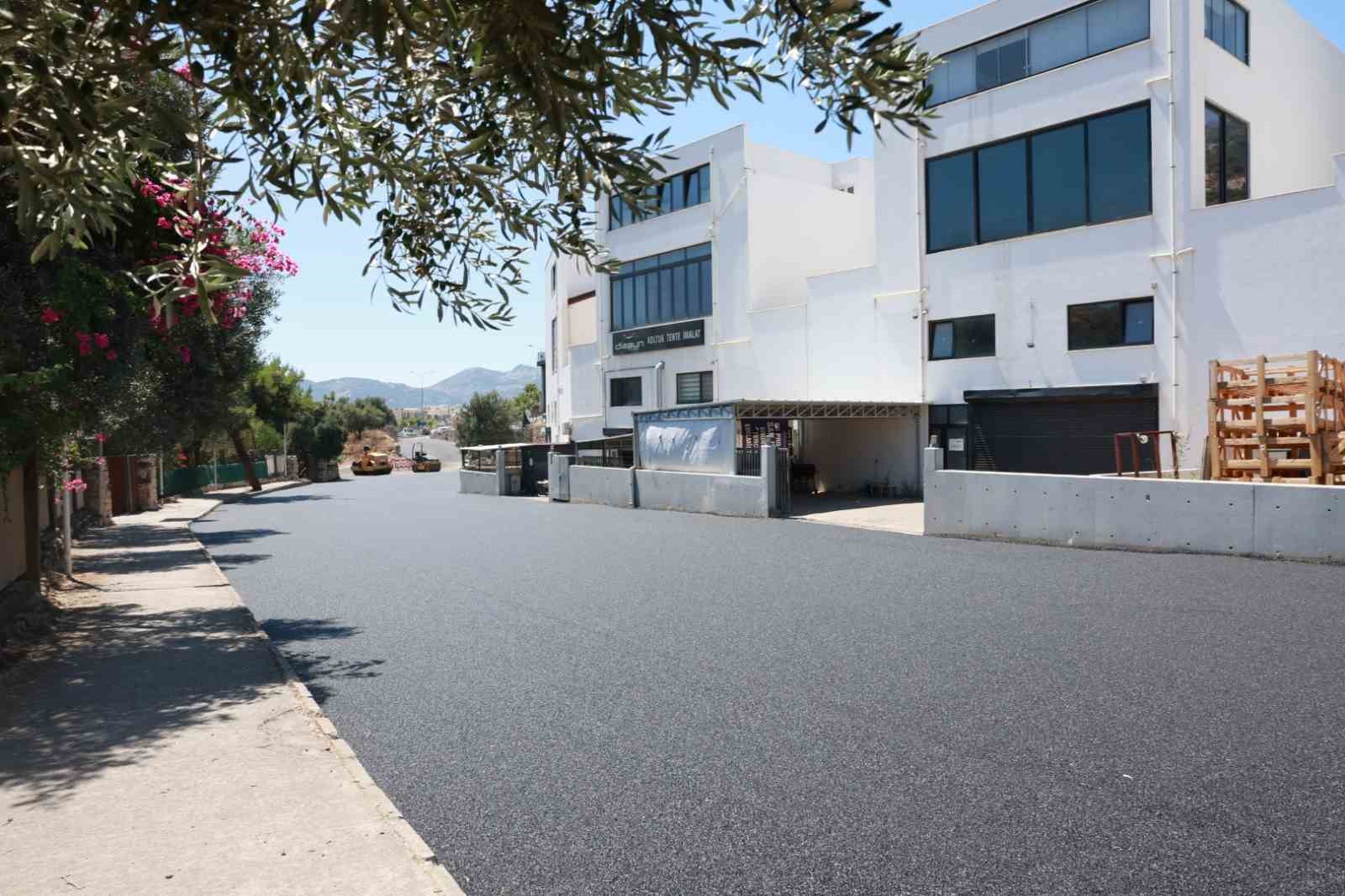 Bergamut Caddesi ile Derviş Görgün Caddesi’nde çalışmalar tamamlandı